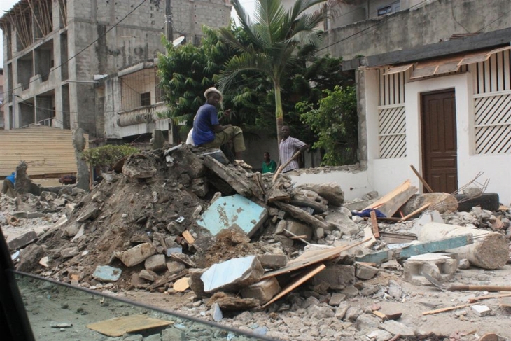 Plan Orsec: plusieurs installations anarchiques ont été rasées hier, à Marcory